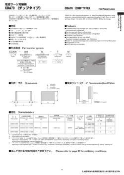 CDA70 〔チップタイプ〕