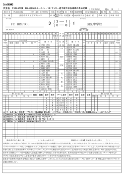 FC BRISTOL 国見中学校