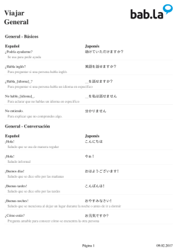 Salud (Espa&ntilde;ol-Japon&eacute;s)