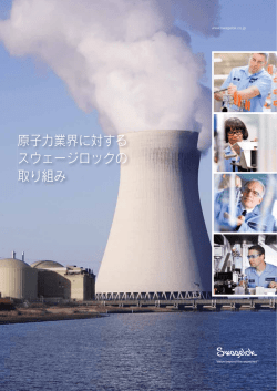 原子力業界に対するスウェージロックの取り組み (CORP