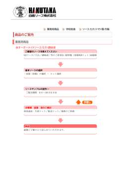 (1)ソース／たれ