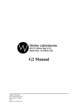 Chapter 1 QuickStart Guide