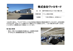 株式会社ヴァルモード