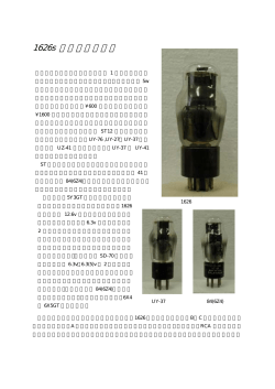 1626s シングルアンプ