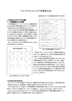 アルゴリズムとしての学習英文法（PDFファイル）