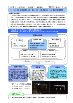 高い夜間視認性を有するフルカラーの再帰反射性インク・塗料の販路開拓