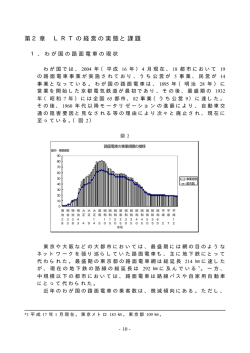 第2章 LRTの経営の実態と課題 - 一般社団法人 公営交通事業協会