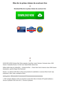 film dvx in prima visione da scaricare free