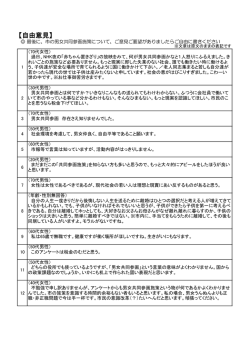 自由意見 [317KB pdfファイル]