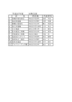 田無支部 - AMS