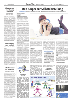 Den K&ouml;rper zur Selbstdarstellung