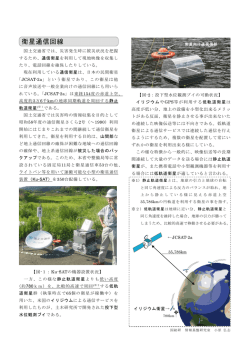 衛星通信回線 - 土木研究センター