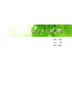 第3章 植 物