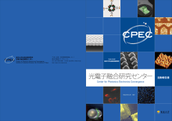 平成24年度業績リスト - 東京大学生産技術研究所 光電子融合研究