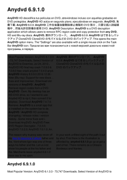 Anydvd 6.9.1.0
