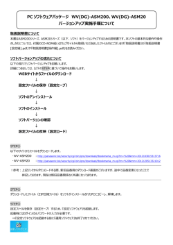 PC ソフトウェアパッケージ WV(DG)-ASM200、WV - cs.psn