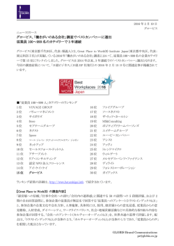 グロービス、「働きがいのある会社」調査でベストカンパニーに選出 従業員