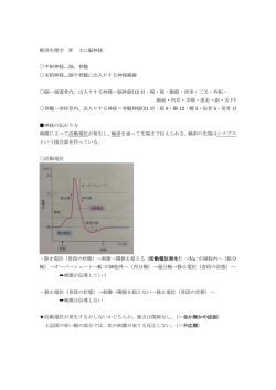 脊髄 末梢神経&hellip;脳や脊髄に出入りする神経線維