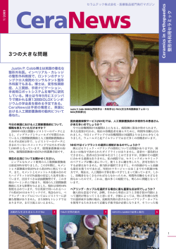 3つの大きな問題 - CeramTec