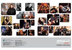 D`ADDARIO I PLANET WAVES