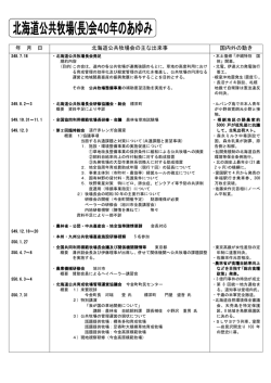 公共牧場会のあゆみ（PDF）
