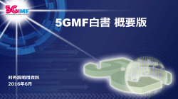 Outline Slides of 5GMF White Paper (日本語)