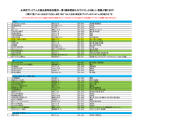 随時更新なのでチラシより新しい情報が載ります
