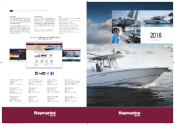 Raymarine 日本語版カタログ2016 PDF