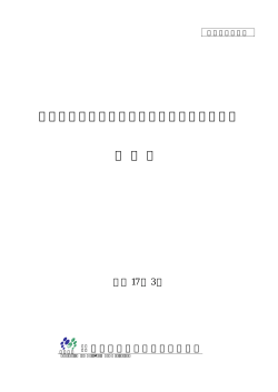 迷惑メールの実態と対応策に関する調査研究 報告書