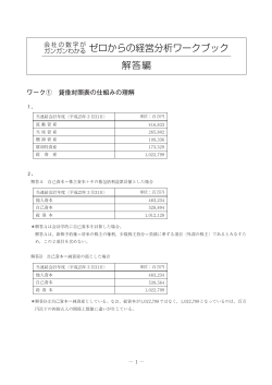 解答（pdfファイル）
