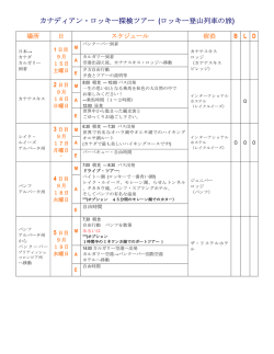 カナディアン・ロッキー探検ツアー (ロッキー登山列車の旅)