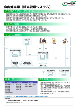 食  肉卸売業（販売管理理システム）