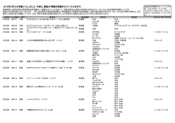 2016年5月23日更新いたしました｡今後も､最新の情報を掲載させて
