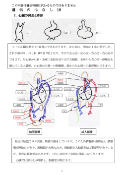 遺伝のはなし19 循環器