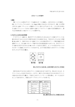 ab c d e f g p 端子面 c d e f g p 表示面 a