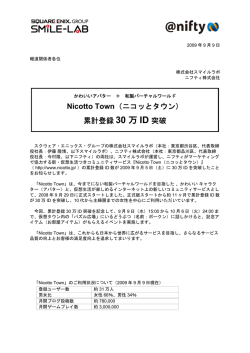 Nicotto Town（ニコッとタウン）