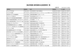 ア 福祉用具受領委任払い取扱業者一覧（PDF形式 103KB）