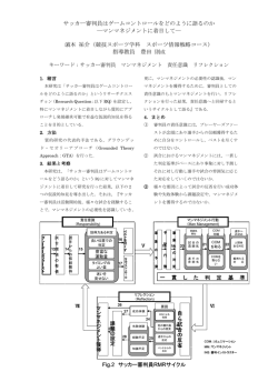 サッカー審判員はゲームコントロールをどのように語るのか ―マン