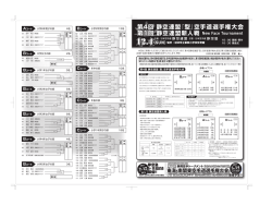 第4回 静空連盟『型』