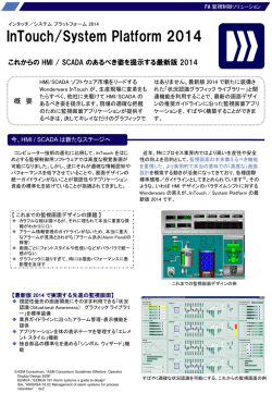 InTouch 2014 について