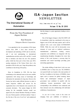 ISA-Japan Section