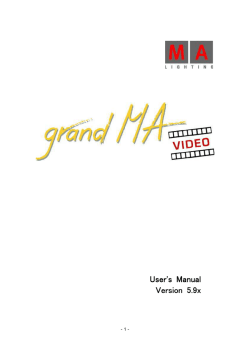 User`s Manual Version 5.9x