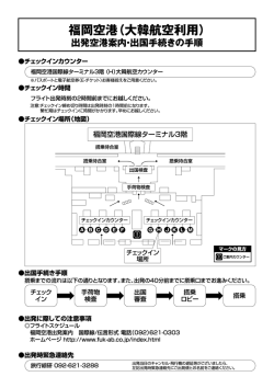 福岡空港(大韓航空利用)