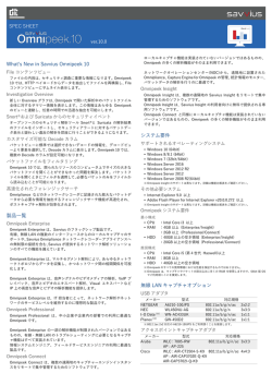 Savvius Omnipeekシリーズ