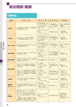総合相談・施設
