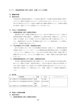 122 3.2.2.3 建物被害調査に関する教育・訓練システムの開発 (1) 業務