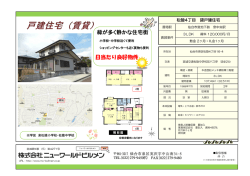 緑が多く静かな住宅街 日当たり良好物件