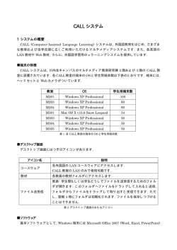 CALL システム