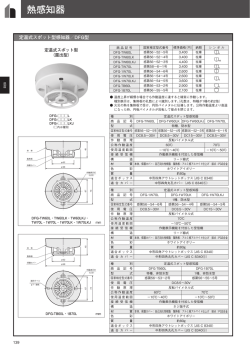 熱感知器