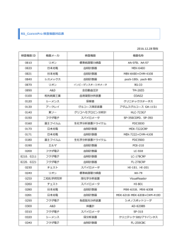 RS_CommPro接続実績